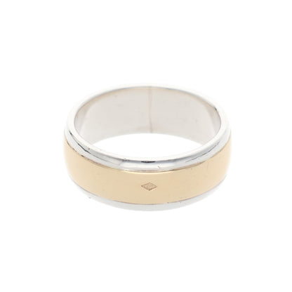 Hermes HERMÈS Silver Gold 925 750 Ring