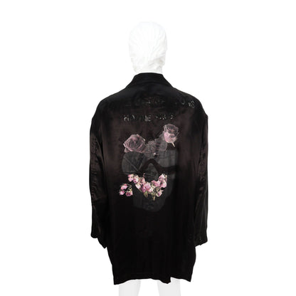 COMME des GARCONS 2022 S/S Cupra Black Pink Coat Size S