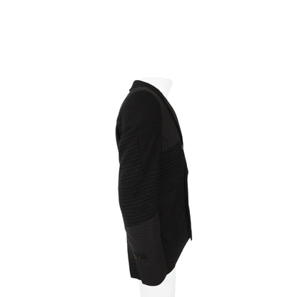 COMME des GARCONS 2015 A/W Black Gray Wool Jacket Size S