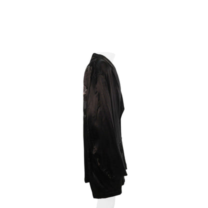 COMME des GARCONS 2022 S/S Cupra Black Pink Coat Size S