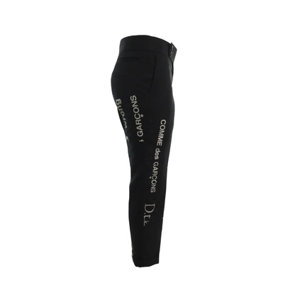 COMME des GARCONS 2003 A/W Black/Silver Pants Size S