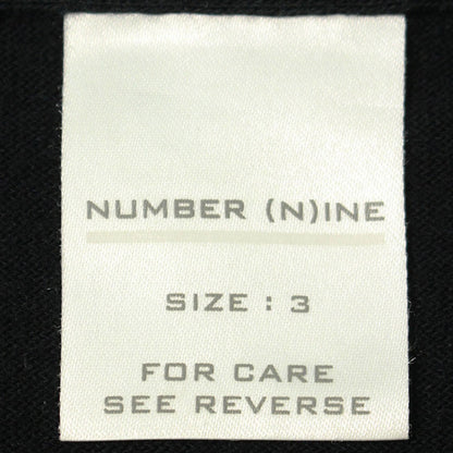 NUMBER (N)INE 2002 S/S Black Jacket Size 3