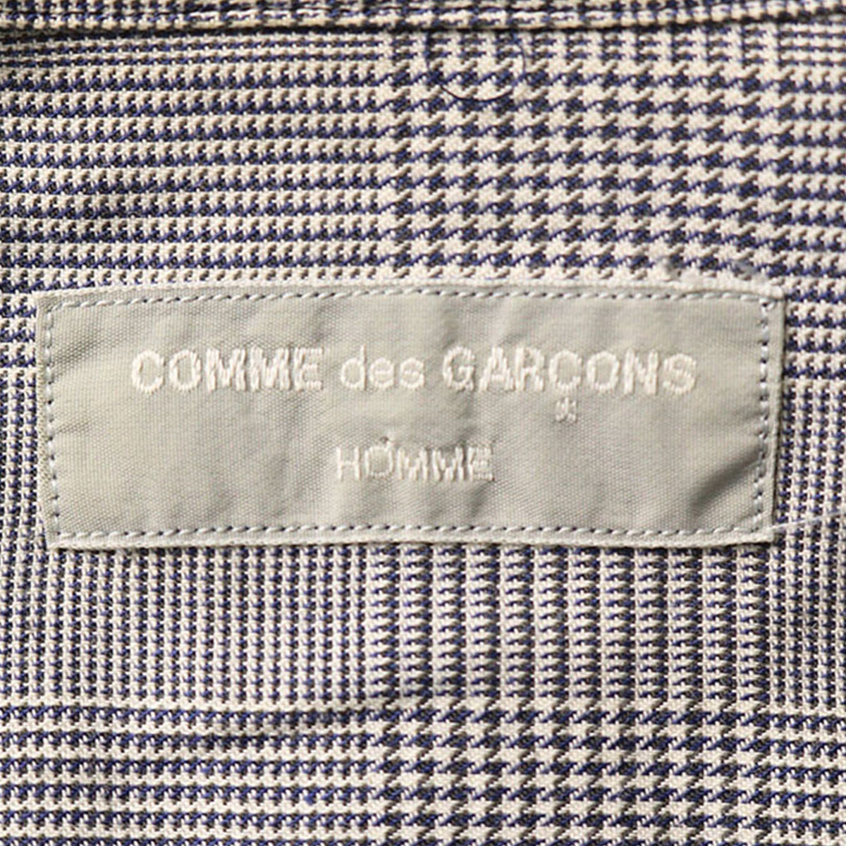 COMME des GARCONS Gray Cotton Long Sleeve Shirt
