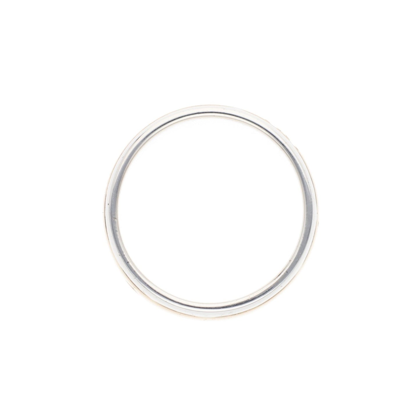 Hermes HERMÈS Silver Gold 925 750 Ring