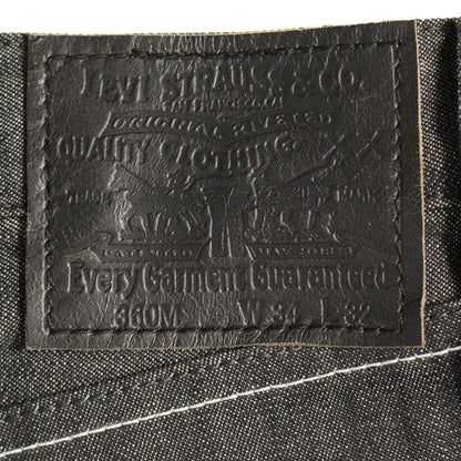 Levi's Fenom 2008 Black Cotton Pants Size 34