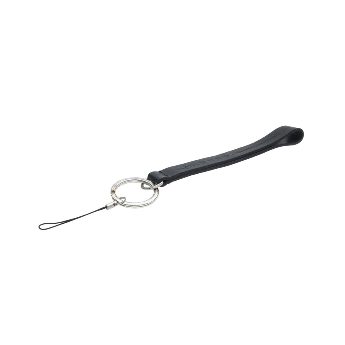 Maison Martin Margiela Leather Bracelet Black Silver