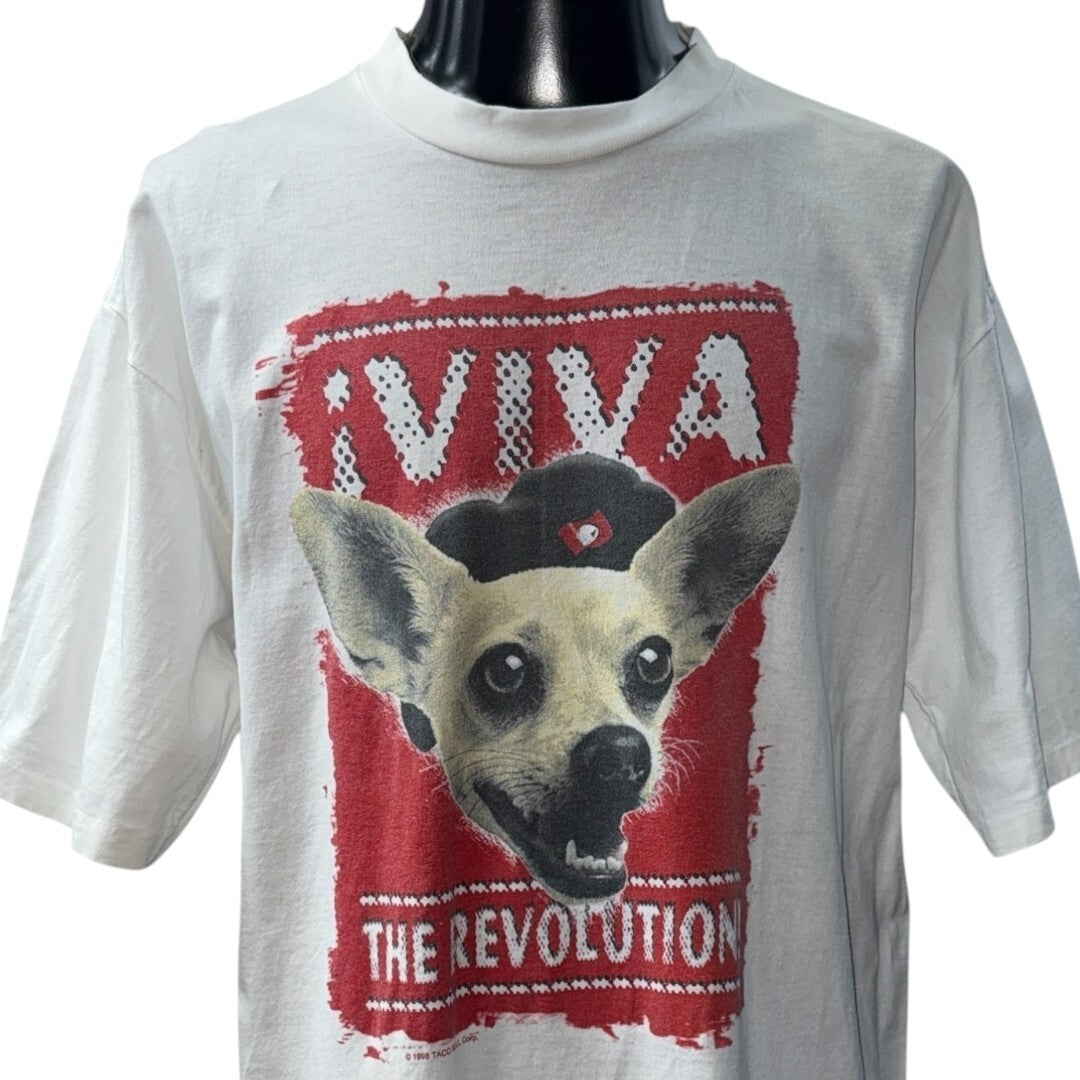TACOBELL VIVA THE REVOLUTION T-Shirt Size XL