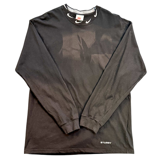 Nike x Stussy Long-sleeved T-shirt Black Size M