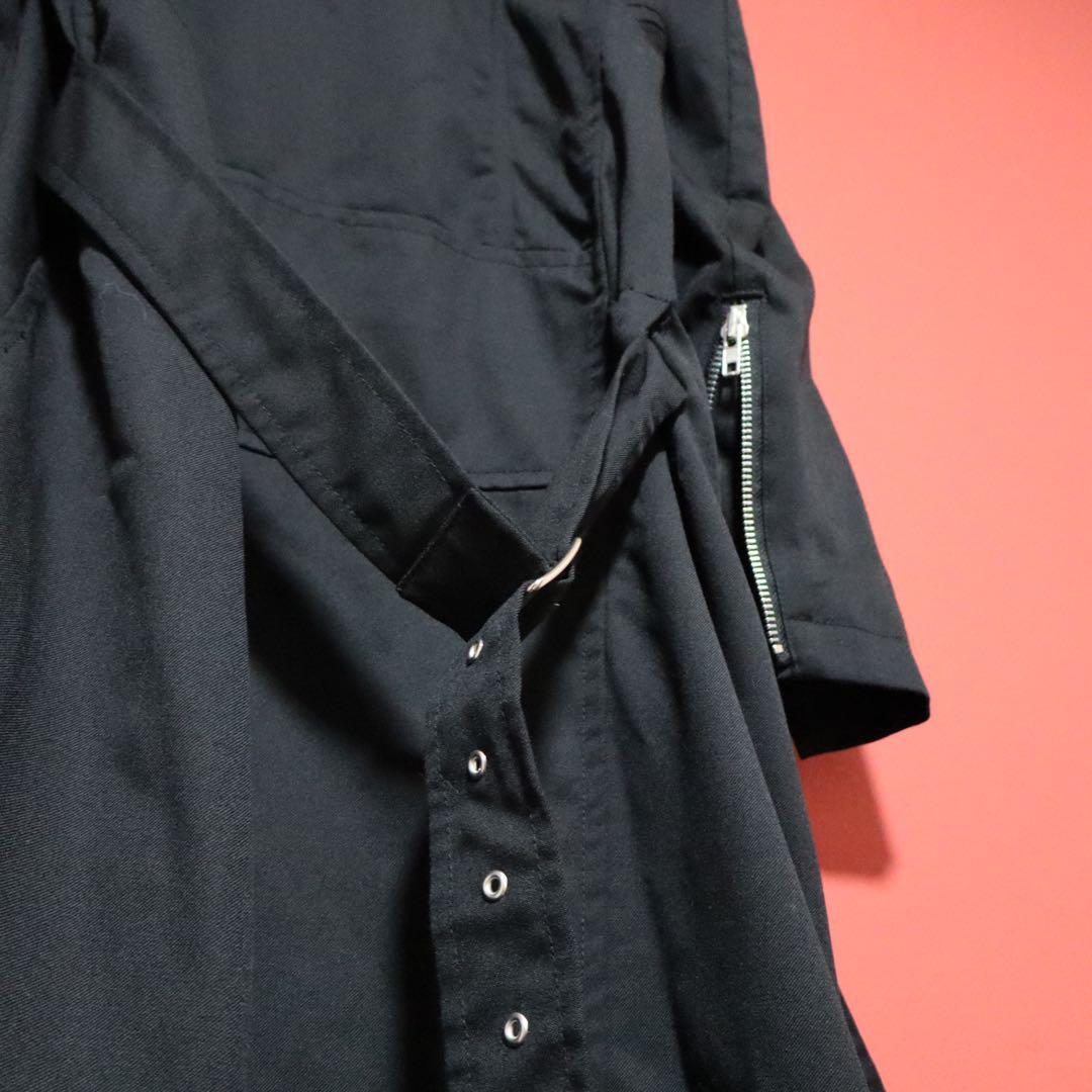 Comme des Garcons BLACK 16SS Asymmetric Twisted Wool Size XS