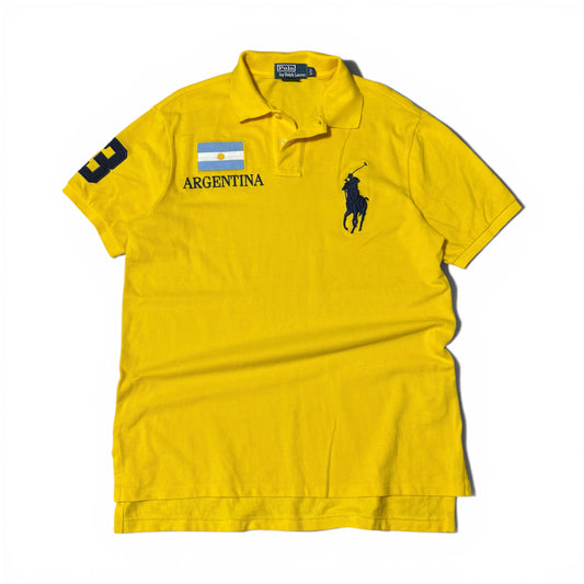 Vintage Polo by Ralph Lauren Bigpony Argentina Yellow Size L