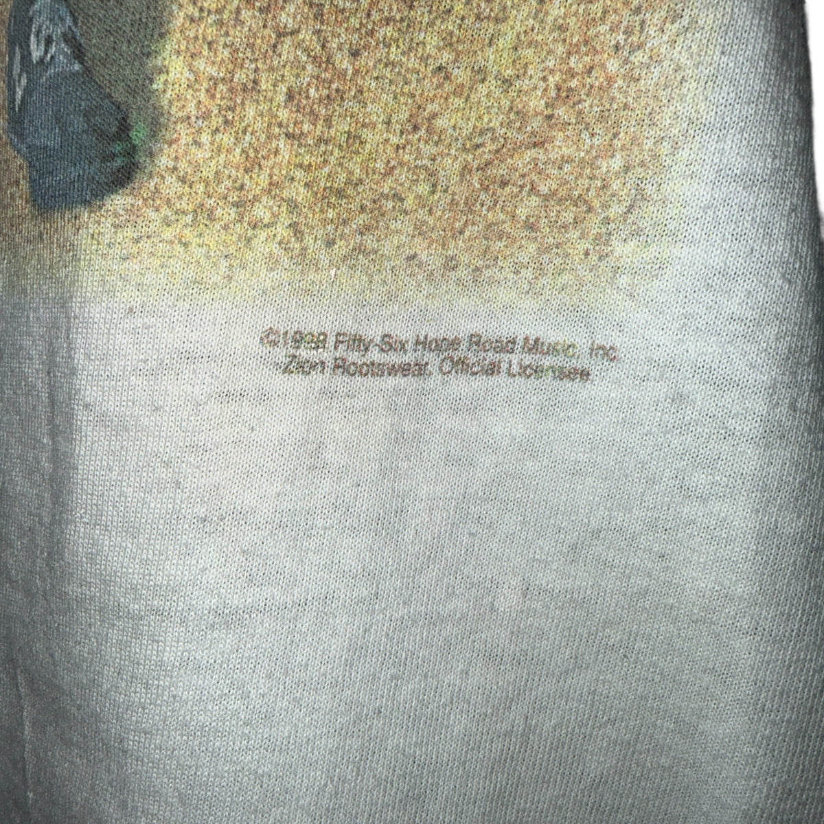 BOB MARLEY 90s "WHEN YOU SMOKE HERB..." Zion T-Shirt Size L