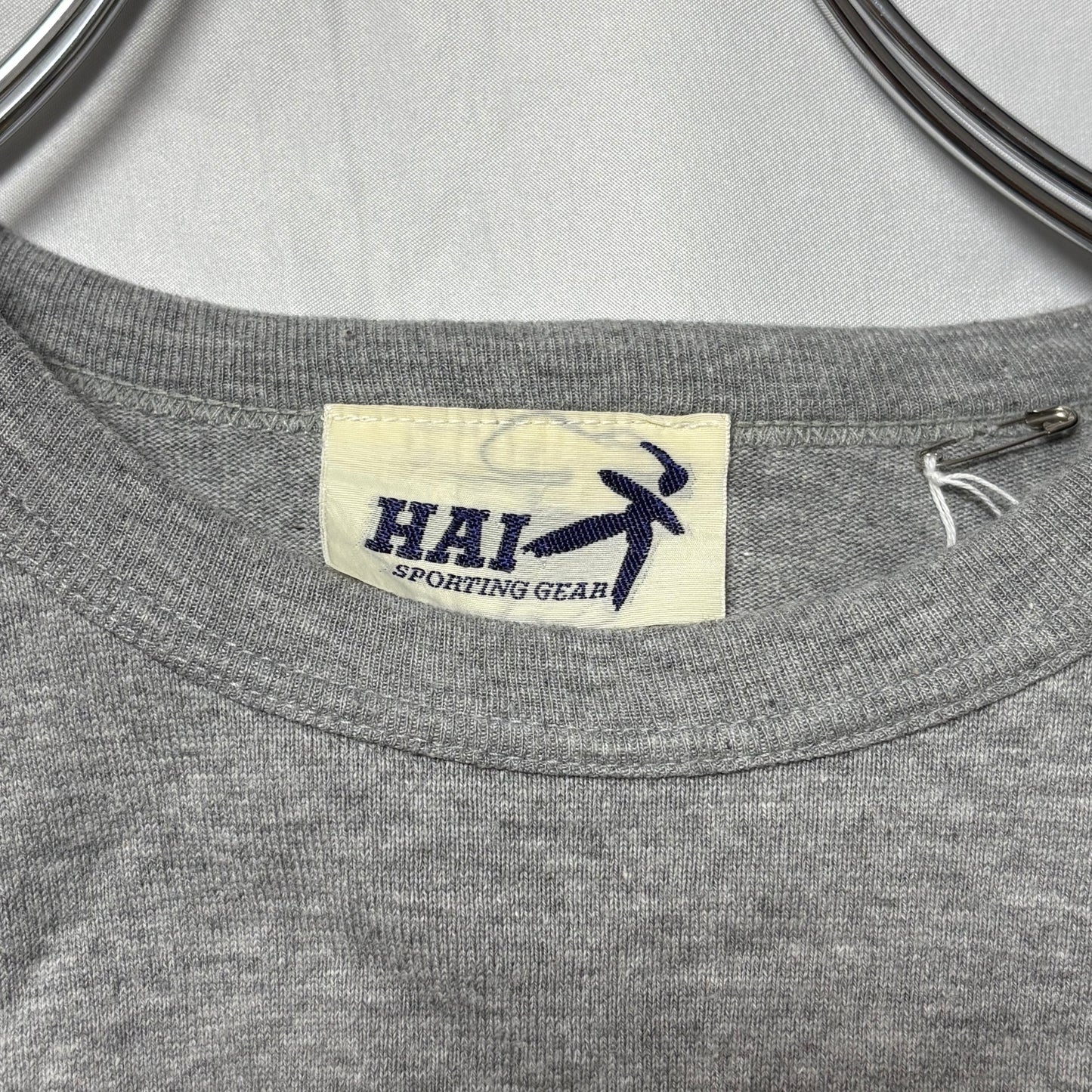 HAI SPORTING GEAR(ISSEY MIYAKE 80s T-Shirt Gray Free Size