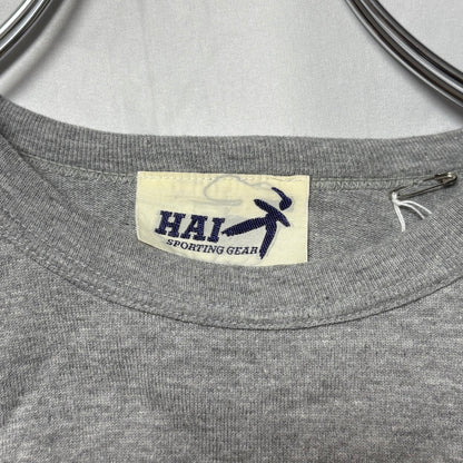 HAI SPORTING GEAR(ISSEY MIYAKE 80s T-Shirt Gray Free Size