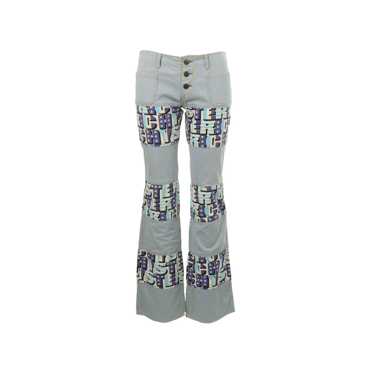 HYSTERIC GLAMOUR Cotton Jeans Light Blue Size M