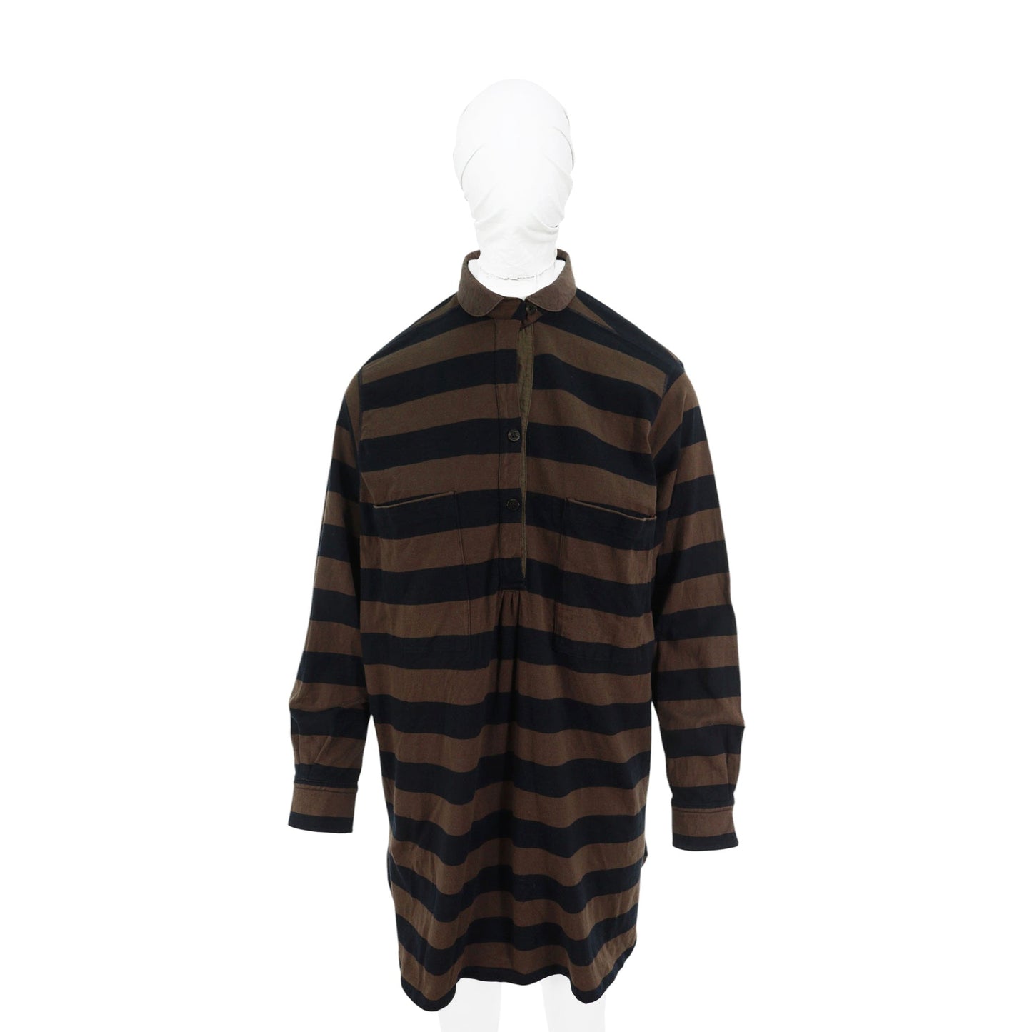 COMME des GARCONS Brown Black Cotton Dress