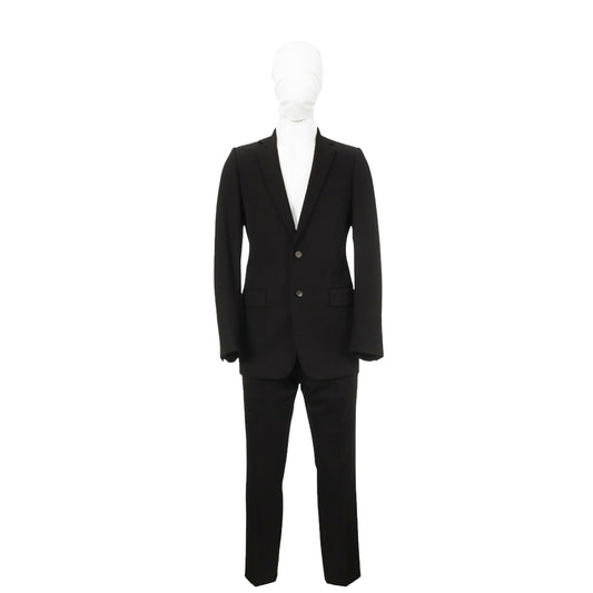 DiorHOMME 02AW Black Wool Jacket Size 46