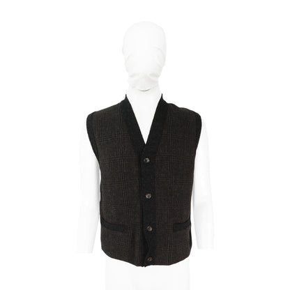 COMME des GARCONS Brown Wool Vest
