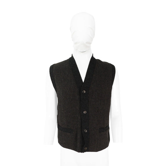 COMME des GARCONS Brown Wool Vest