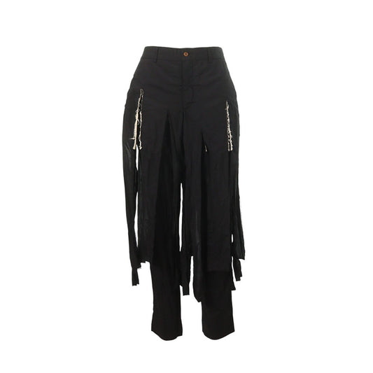 COMME des GARCONS 2019SS Polyester Black Pants Size M