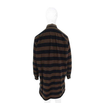 COMME des GARCONS Brown Black Cotton Dress