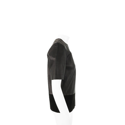 Celine CÉLINE by Phoebe Philo Black Cowhide Dress Size 36