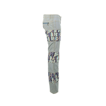 HYSTERIC GLAMOUR Cotton Jeans Light Blue Size M