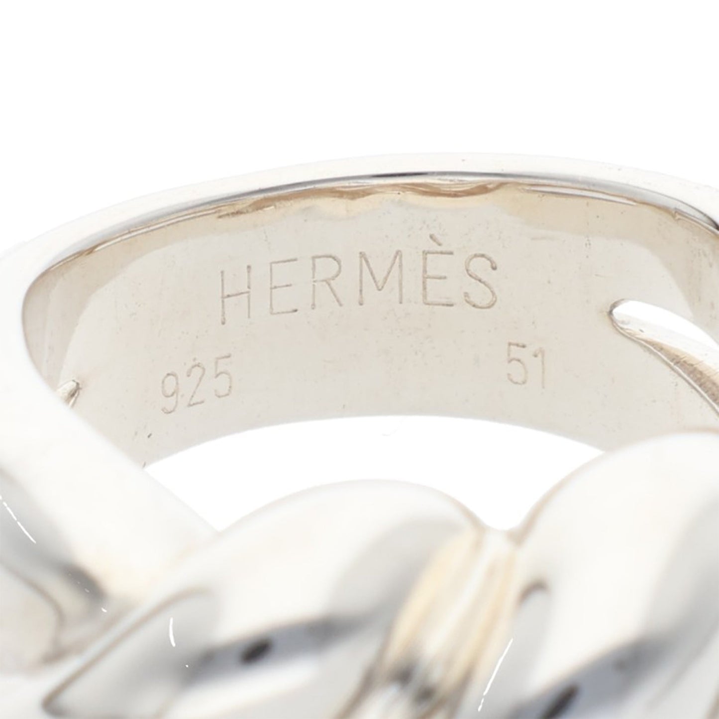 Hermes HERMÈS Sterling Silver Ring
