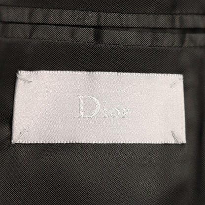 DiorHOMME 02AW Black Wool Jacket Size 46