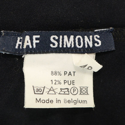 RAF SIMONS 1997AW Black Long Sleeve Shirt Size 48