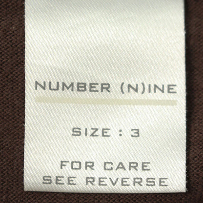 NUMBER (N)INE FW02 Brown Jacket Size 3