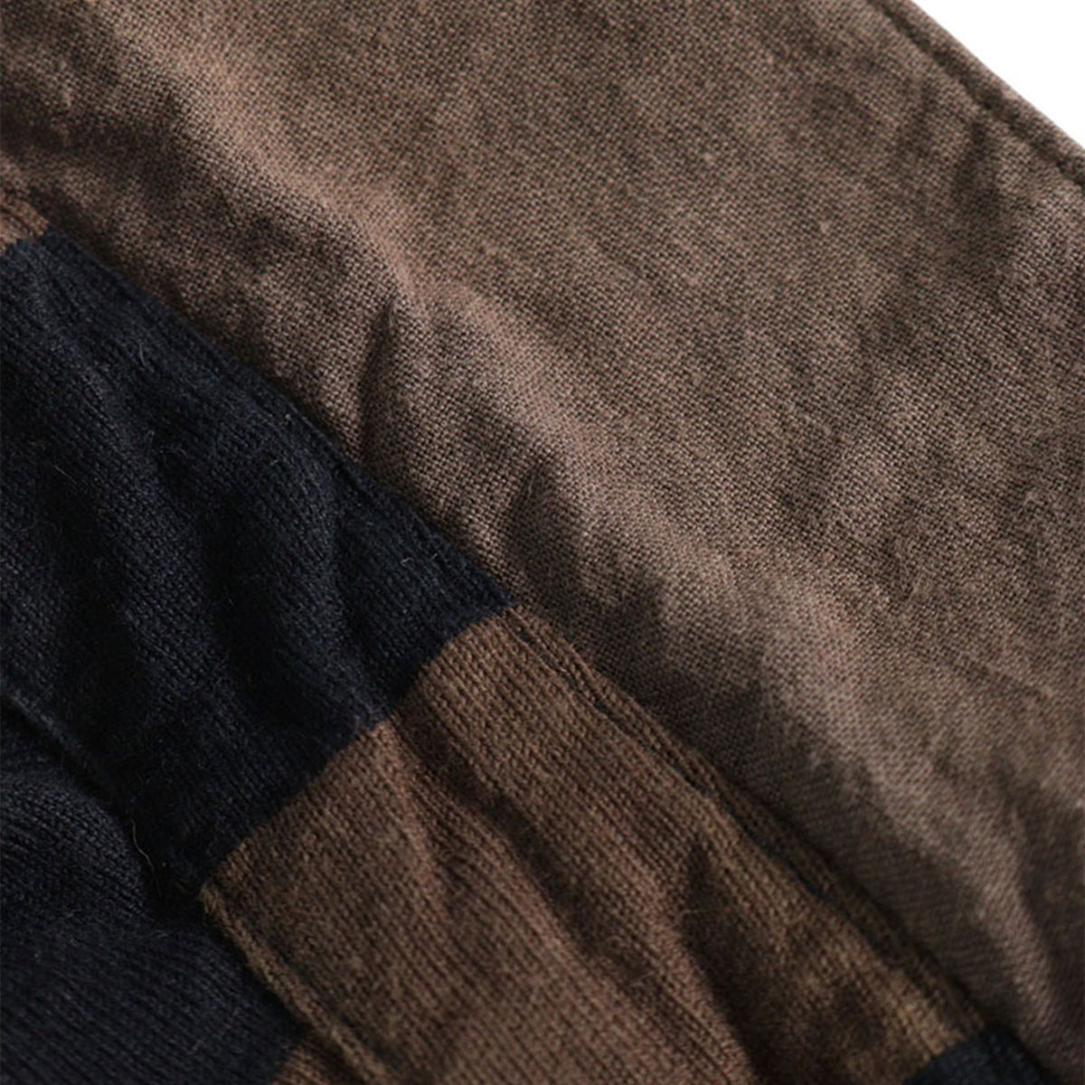 COMME des GARCONS Brown Black Cotton Dress