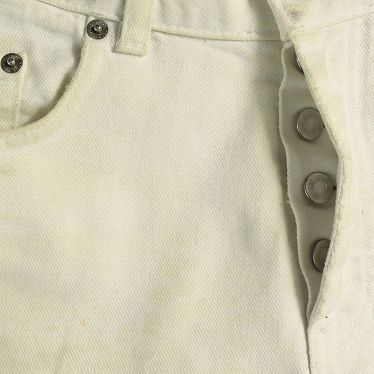 HELMUT LANG White Denim Jeans Size 28 Inch