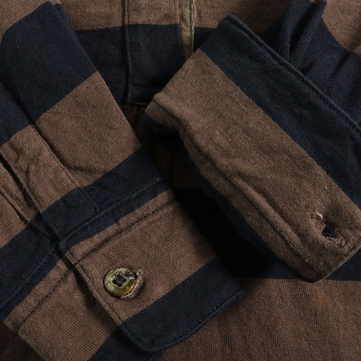 COMME des GARCONS Brown Black Cotton Dress