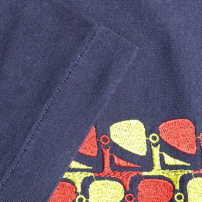 COMME des GARCONS HOMME PLUS 2002 Navy/Brown T-Shirt