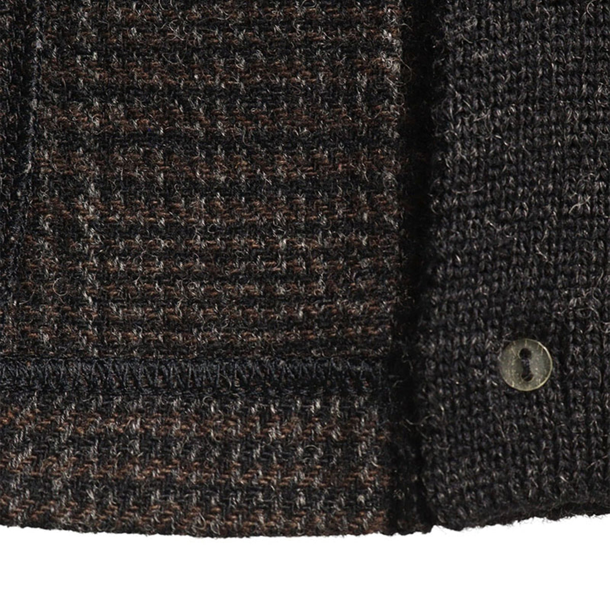 COMME des GARCONS Brown Wool Vest