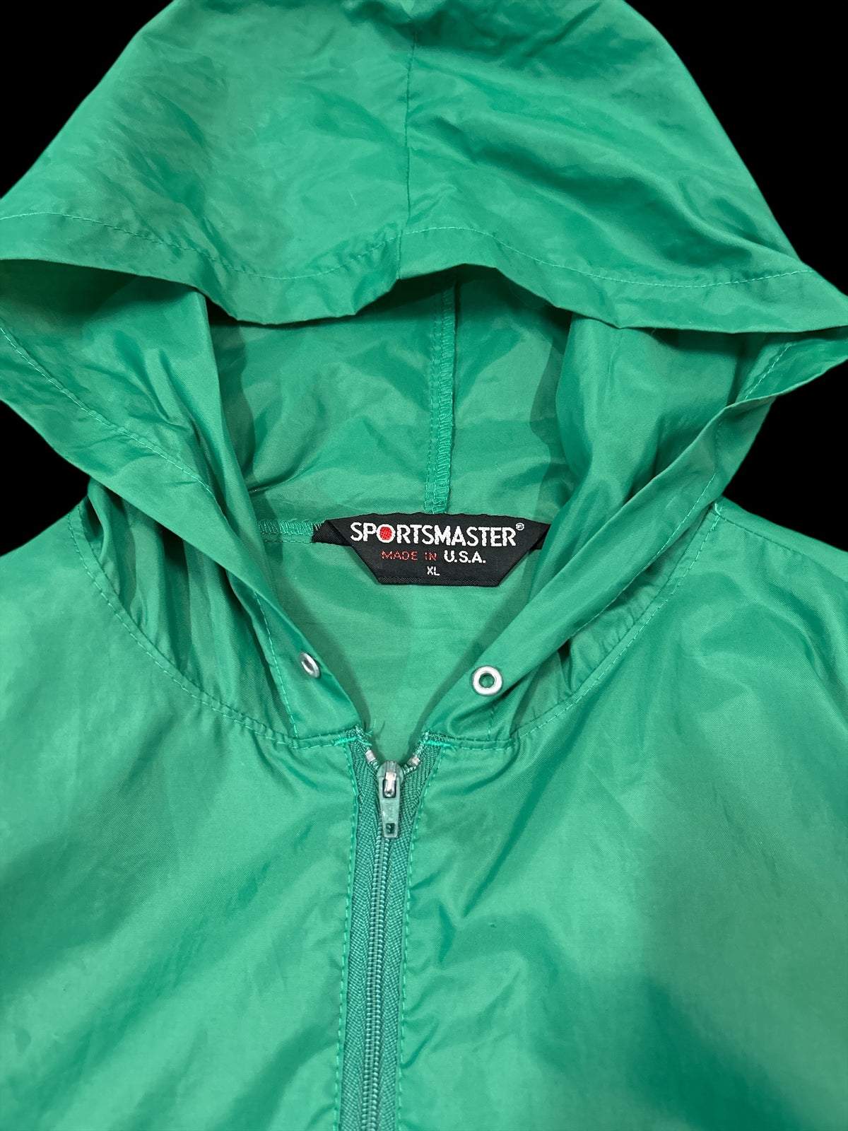 SPORTS 90s MASTER BODY NYLON ANORAK PARKER Green Size XL