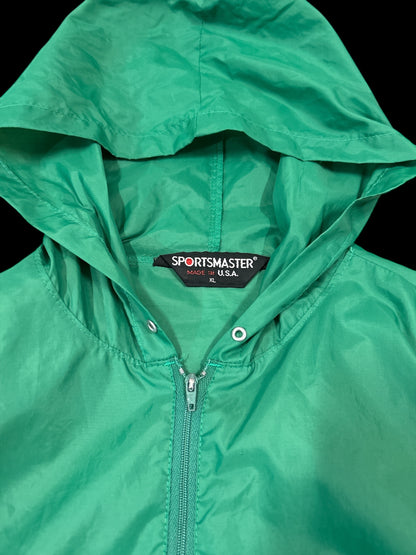 SPORTS 90s MASTER BODY NYLON ANORAK PARKER Green Size XL