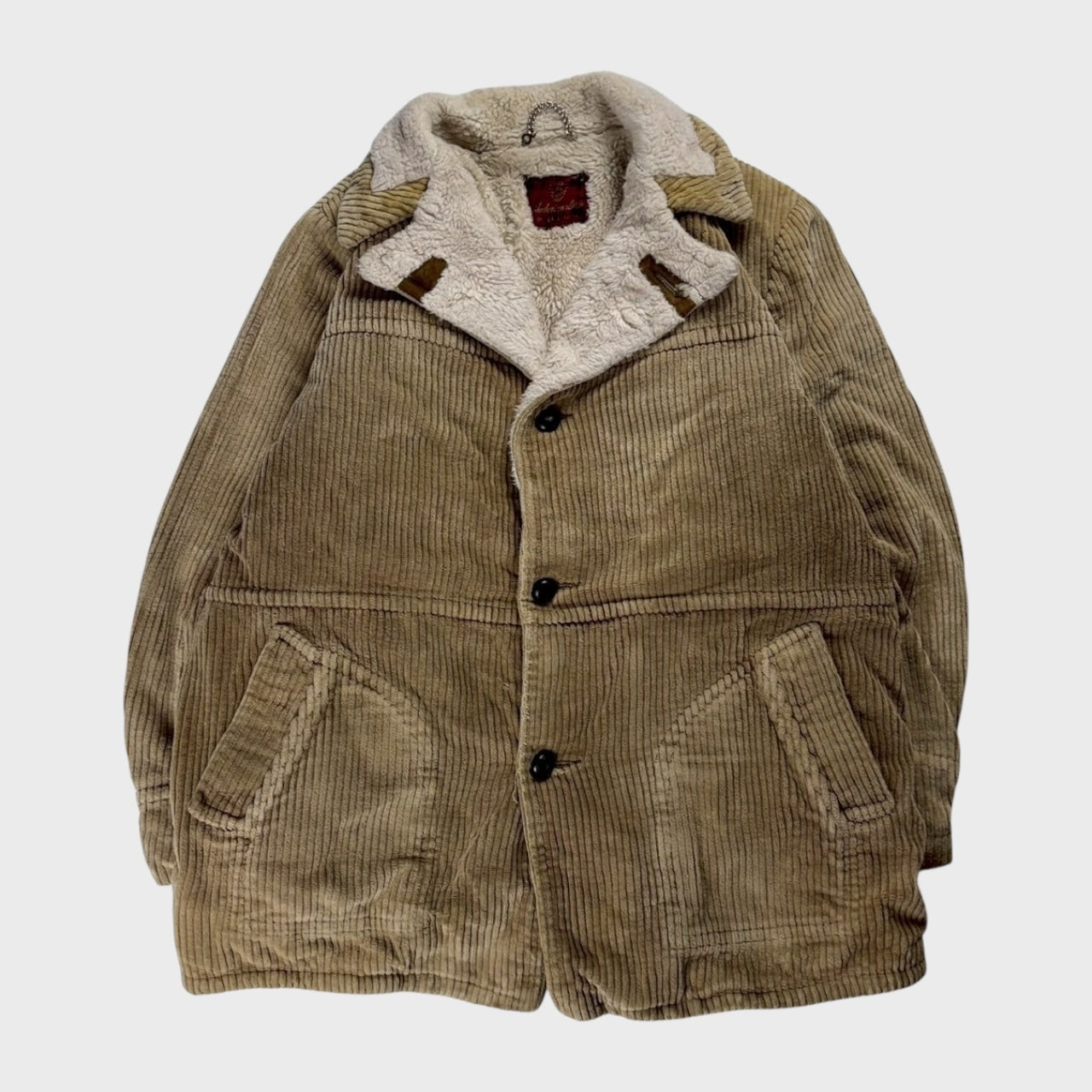 ANDERSON LITTLE 70s Coat Brown Size L