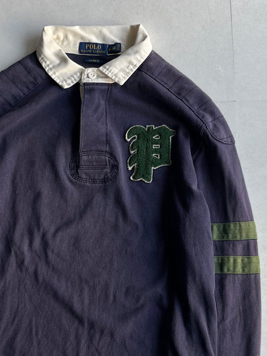 Polo Ralph Lauren Number Long Polo Shirt Size M