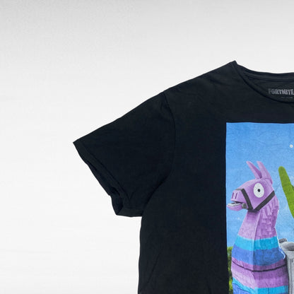 Fortnite Short Sleeve T-Shirt Black Size XL