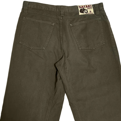 DOLCE&GABBANA 2000s Military Pants Olive Brown Size 48