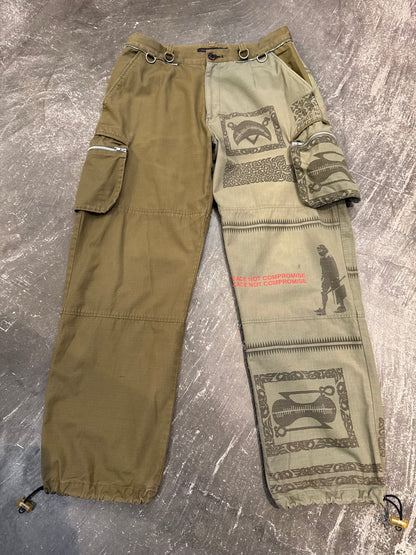 undercover 03SS Khaki Cotton Pants Size M