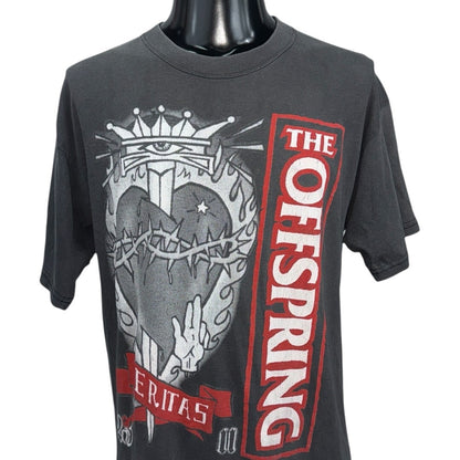 THE OFFSPRING 90s 00s Veritas Sacred Heart T-Shirt Size XL