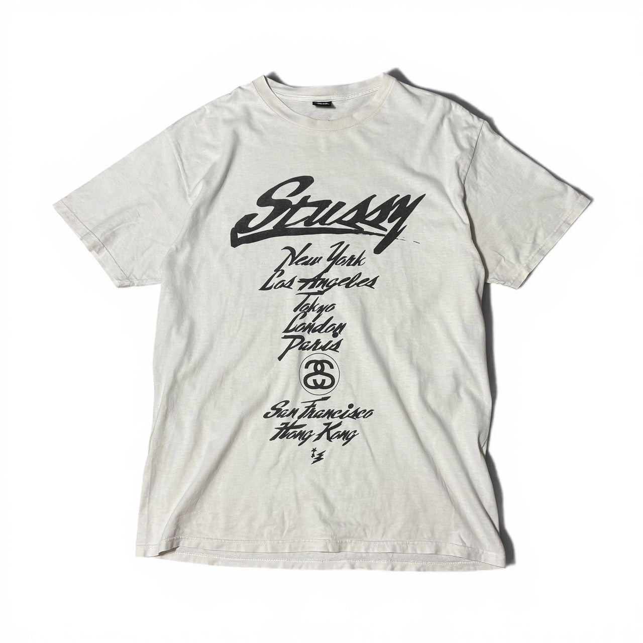 Stussy Wtaps 25th Anniv World Tour T-Shirt 2005 Size L