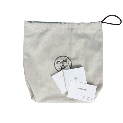 HERMES Herbag Zip 20 Mini Canvas Leather Size ONE SIZE