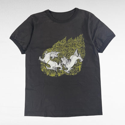 unknown Print T-Shirt Gray Size S