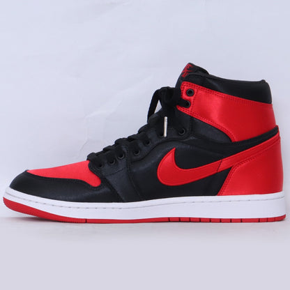 NIKE AIR JORDAN 1 Satin Bred Sneakers Size 28.5cm