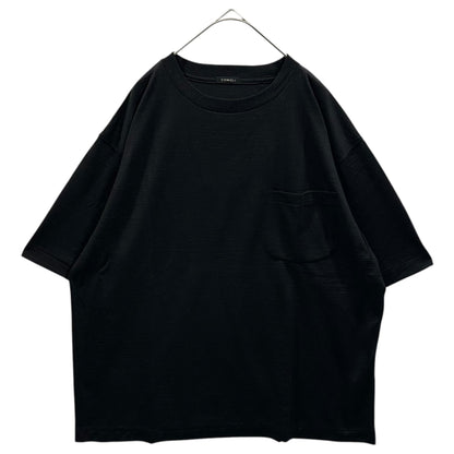 COMOLI 25SS Summer Wool Short Sleeve T-Shirt Gray Size 2