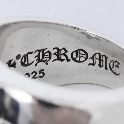 CHROME HEARTS Negative Space CH Ring Silver Size ONE SIZE