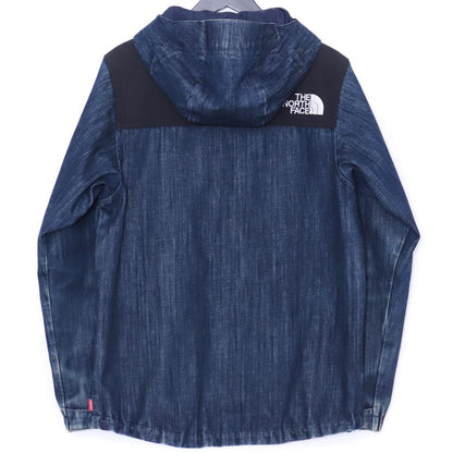 SUPREME x THE NORTH FACE 15SS Denim Dot Jacket Indigo Size S